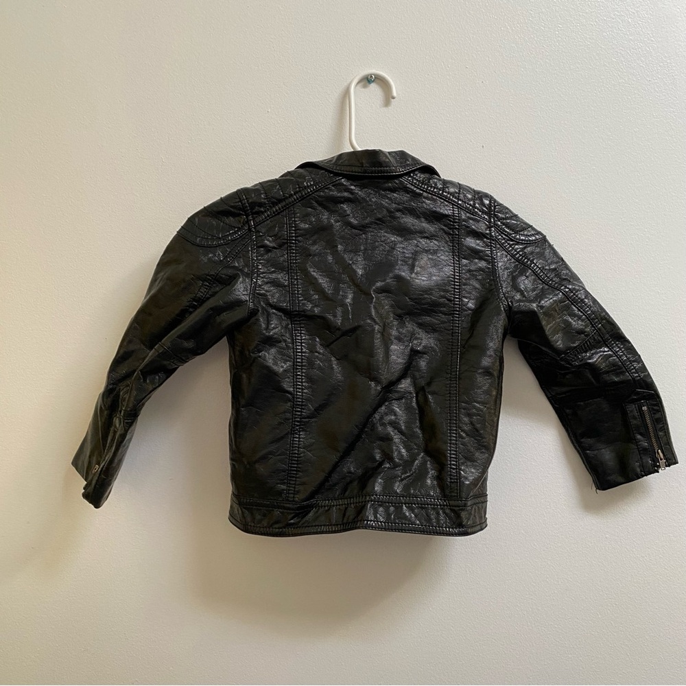 H&M Girls Moto Jacket 4-5 - Picture 4 of 4